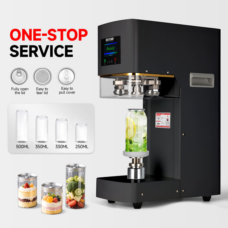 Semi-Automatic Intelligent Can Sealing Machine