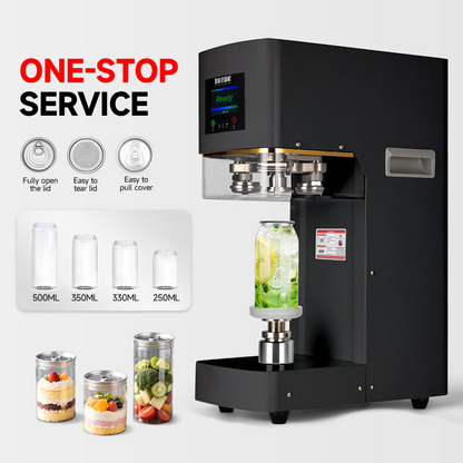 Semi-Automatic Intelligent Can Sealing Machine